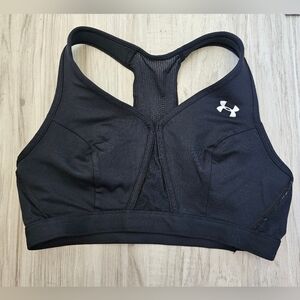 UNDER ARMOUR heat gear women's small black sports bra